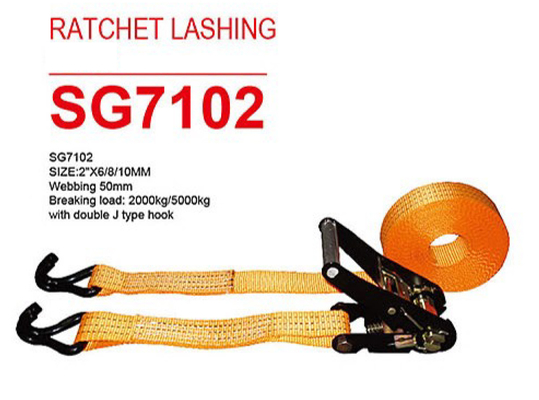 โพลีเอสเตอร์ Webbing Slings ความทนทาน 7000 ปอนด์ ความแข็งแรงในการแตก 1 ตัน ความจุภาระ