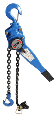 เหล็กสแตนเลส 8x24 เชือกเลเวอร์ Hoist พื้นผิวสี 1.5-9m ความสูงการยกด้วยเลเวอร์เหล็ก