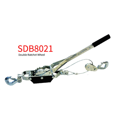 GS/CE ยอมรับเครื่องดึงสายมือ ด้วยแรงเลเวอเรจ 15 1 และภาระการป้องกัน 5200 ปอนด์