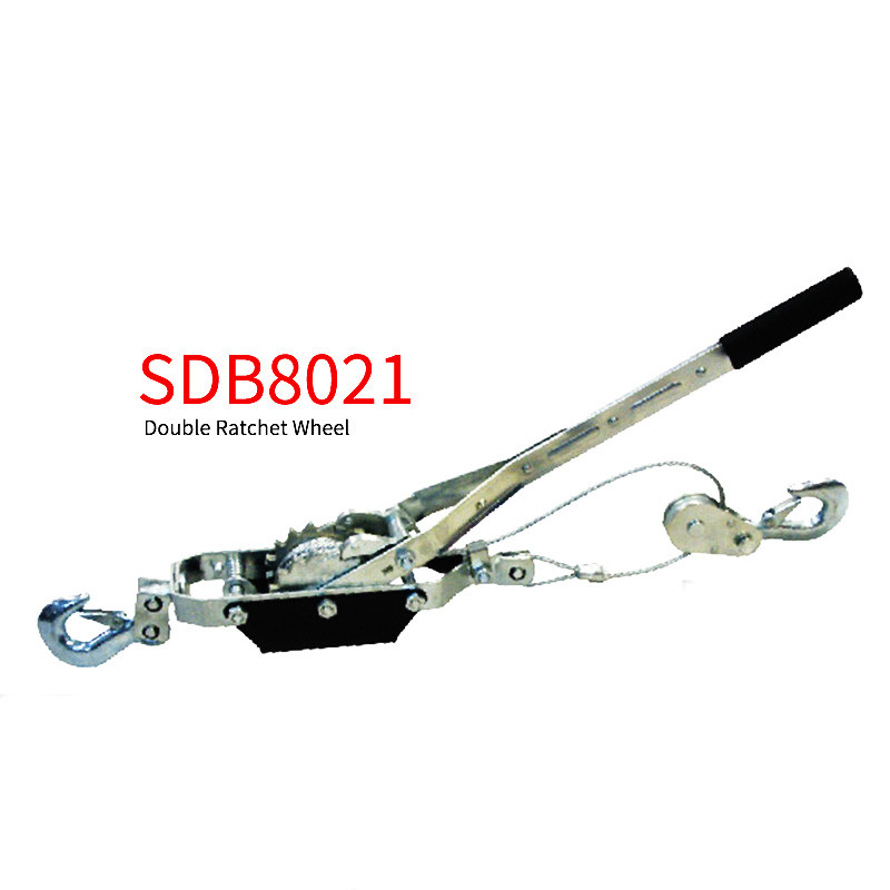 GS/CE ยอมรับเครื่องดึงสายมือ ด้วยแรงเลเวอเรจ 15 1 และภาระการป้องกัน 5200 ปอนด์